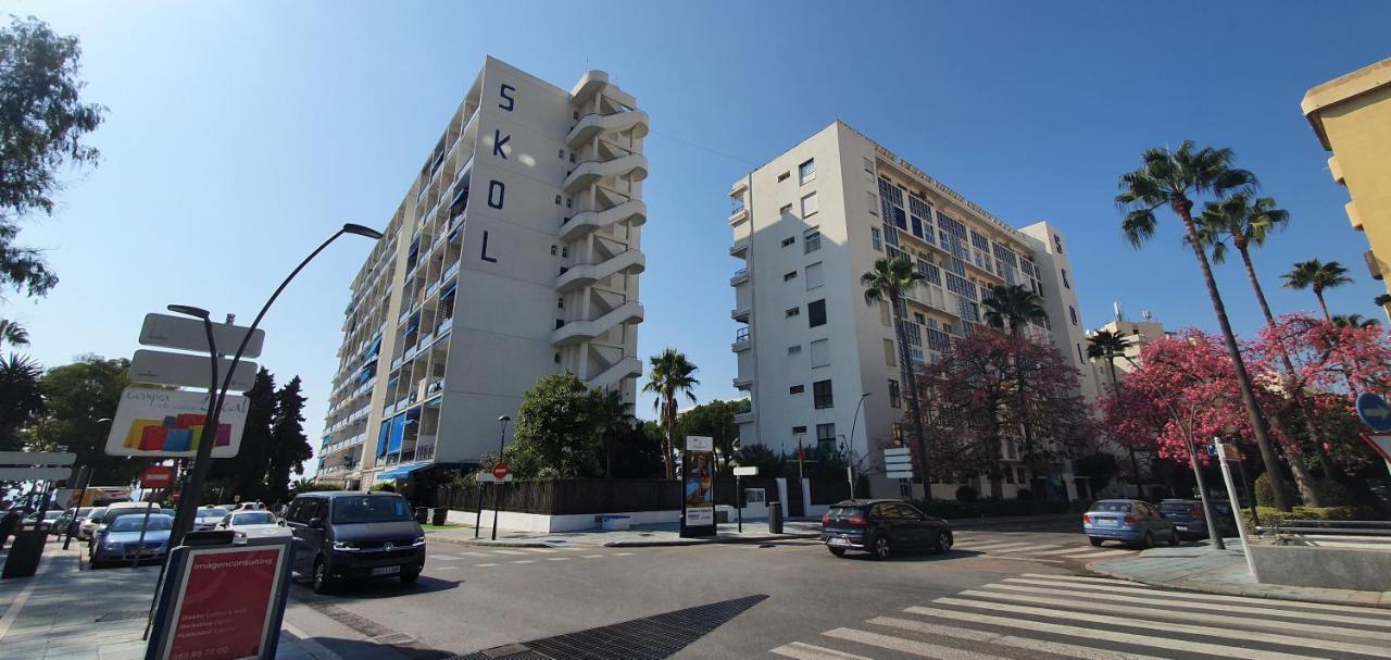 Skol 219. Studio Apartment Skol Marbella with Sea Views Exteriör bild